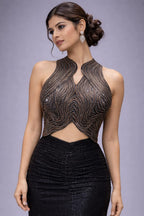 black western dress