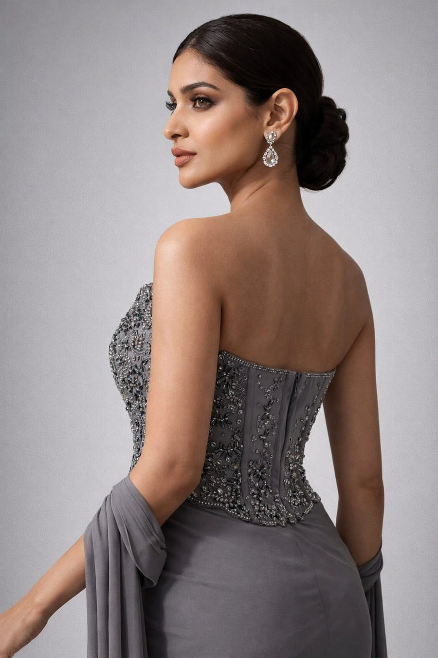 grey dhoti style