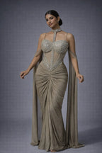 gold dhoti style