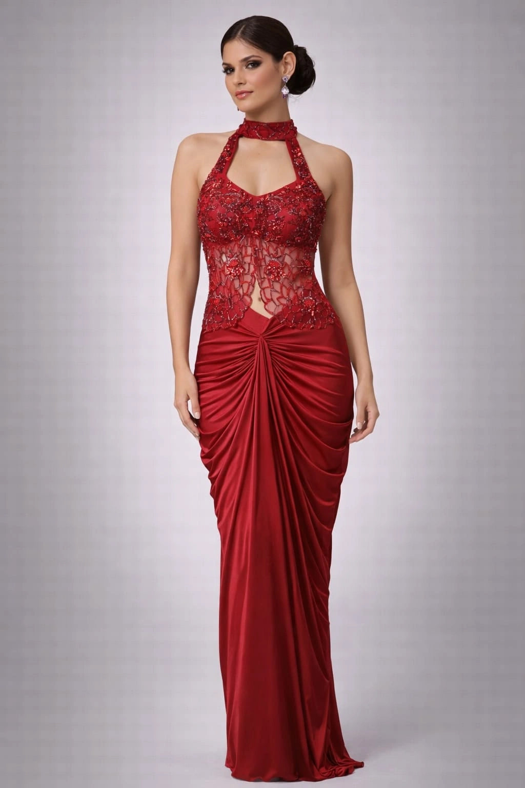 red dhoti style