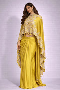 lime dhoti set