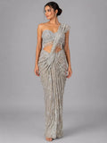 grey indo western