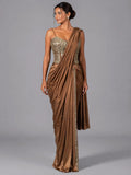 chiku drape style saree