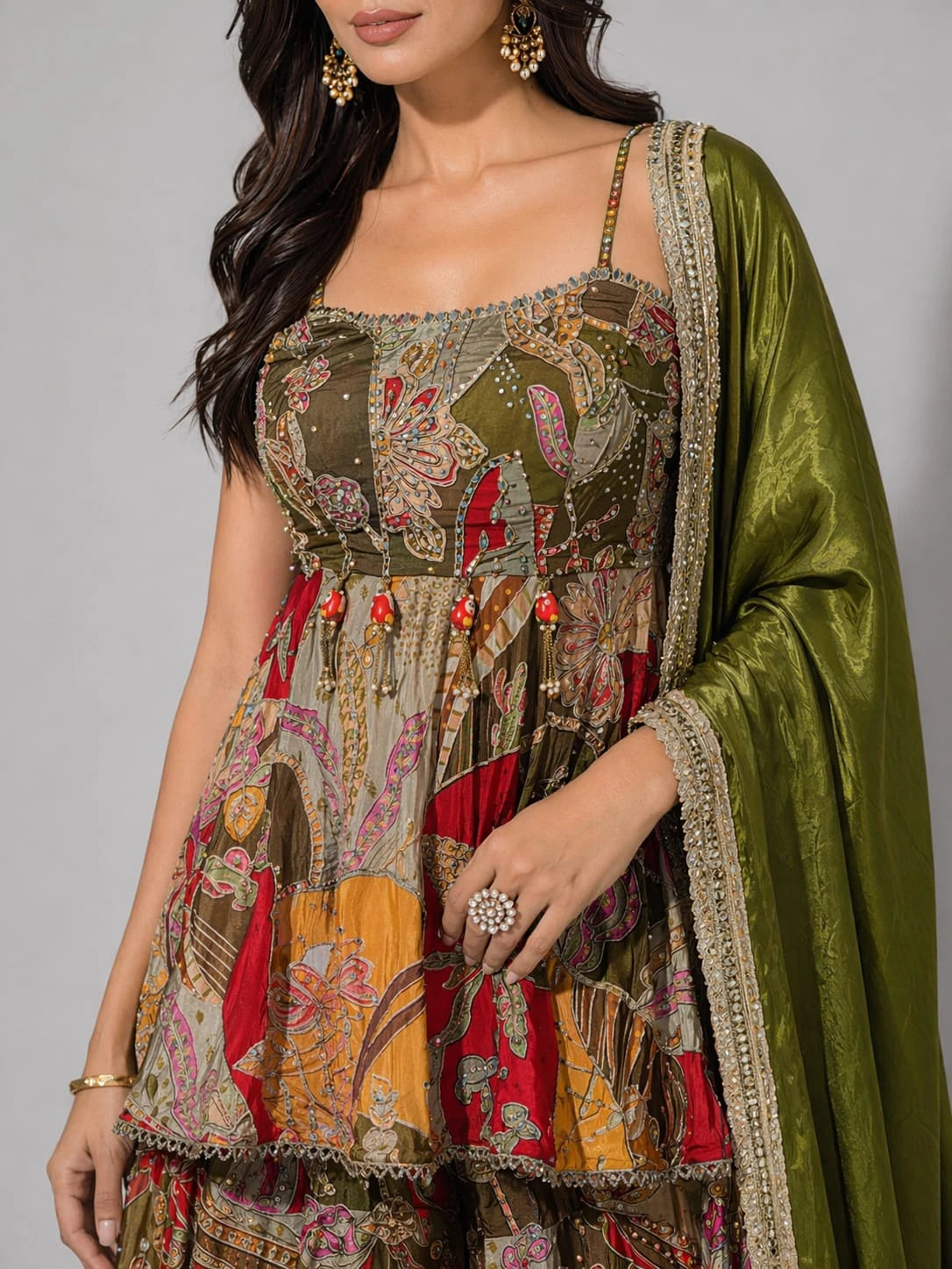 mehendi sharara set