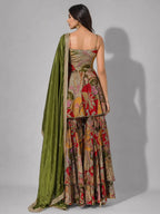 mehendi sharara set