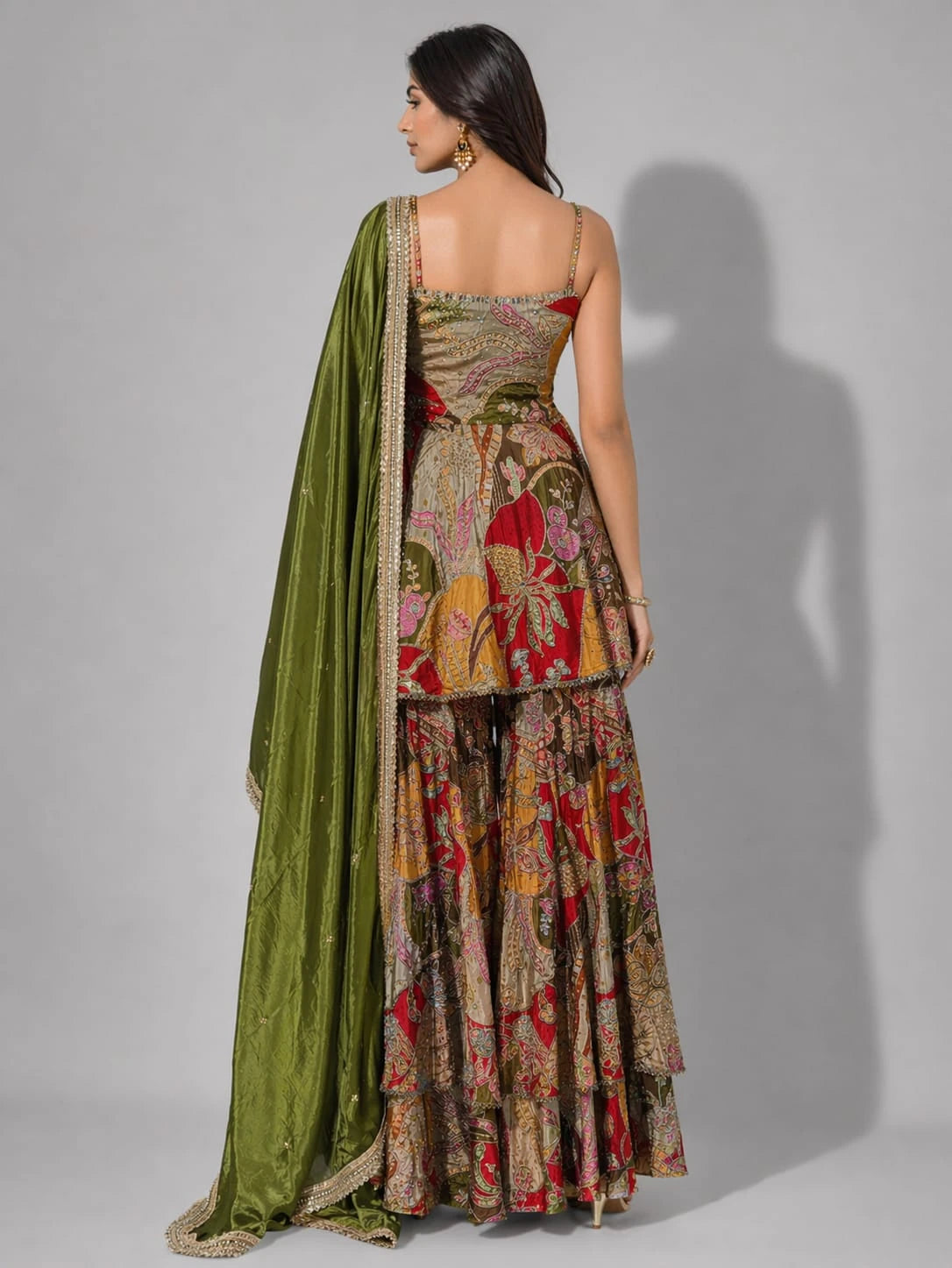 mehendi sharara set
