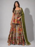 mehendi sharara set