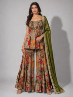 mehendi sharara set