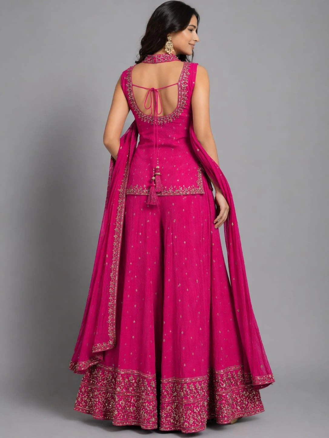 rani sharara set
