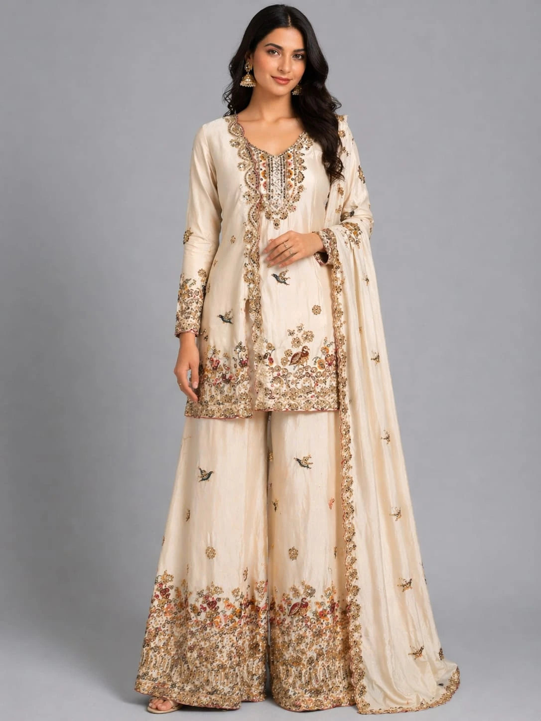 gold sharara