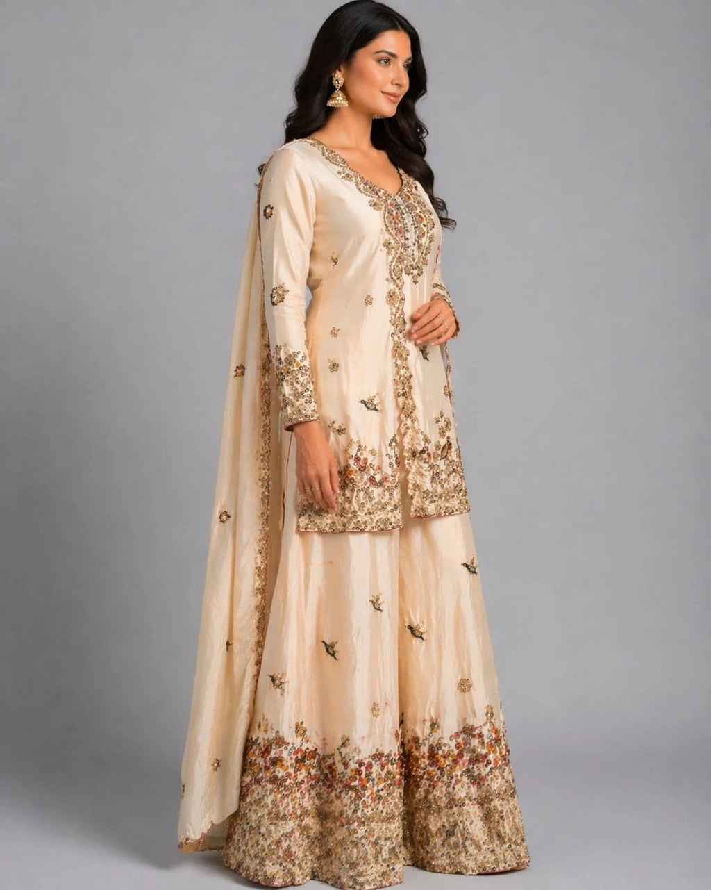 gold sharara