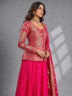 rani embroidered traditional lehenga