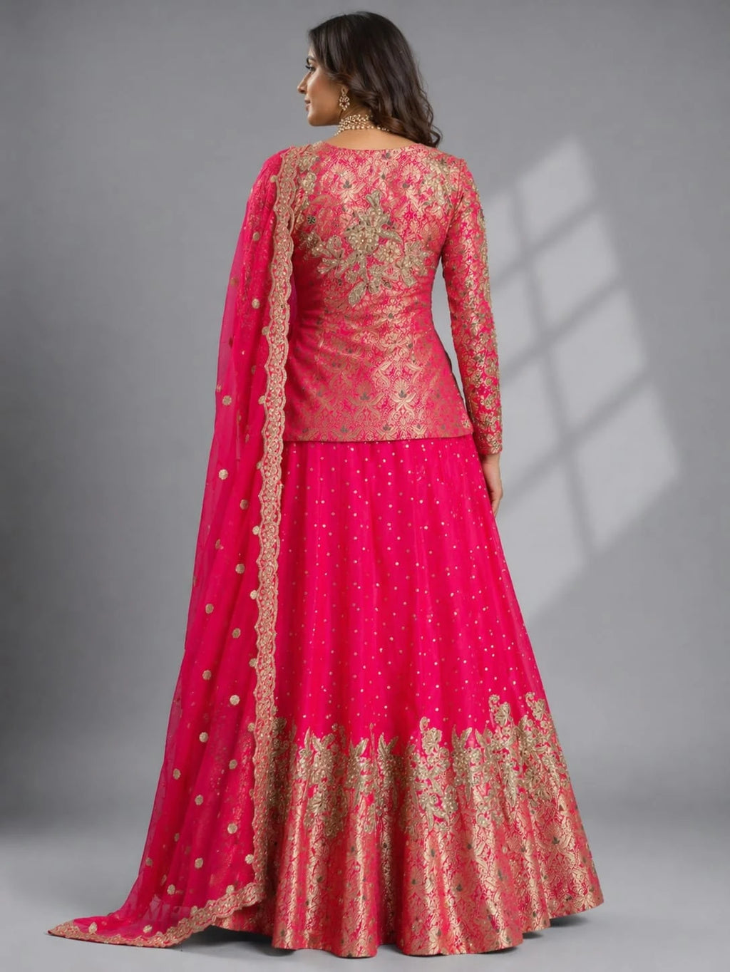rani embroidered traditional lehenga