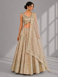 traditional gold lehenga