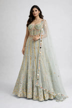 pista lehenga set 