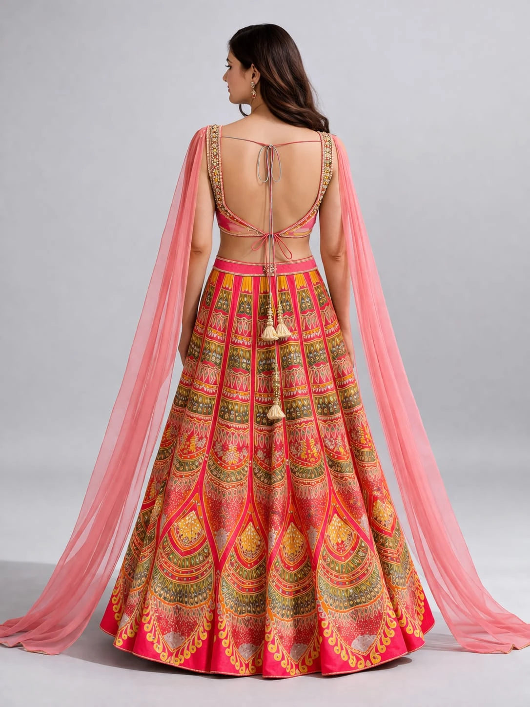 traditional rani lehenga