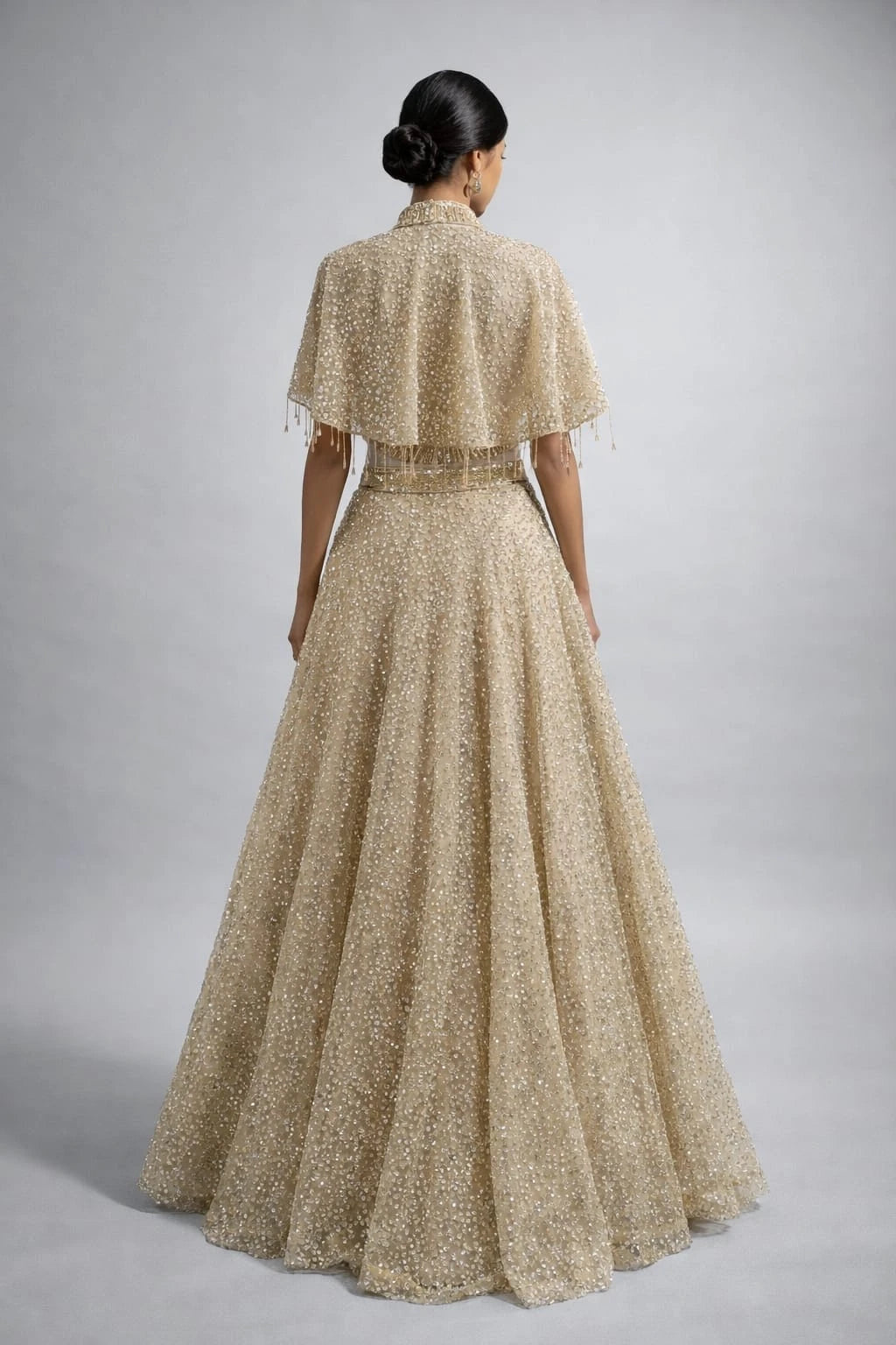regal gold lehenga