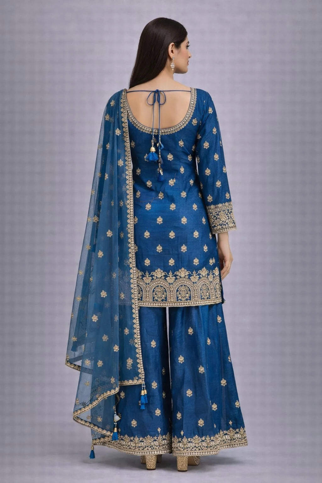 peacock suit