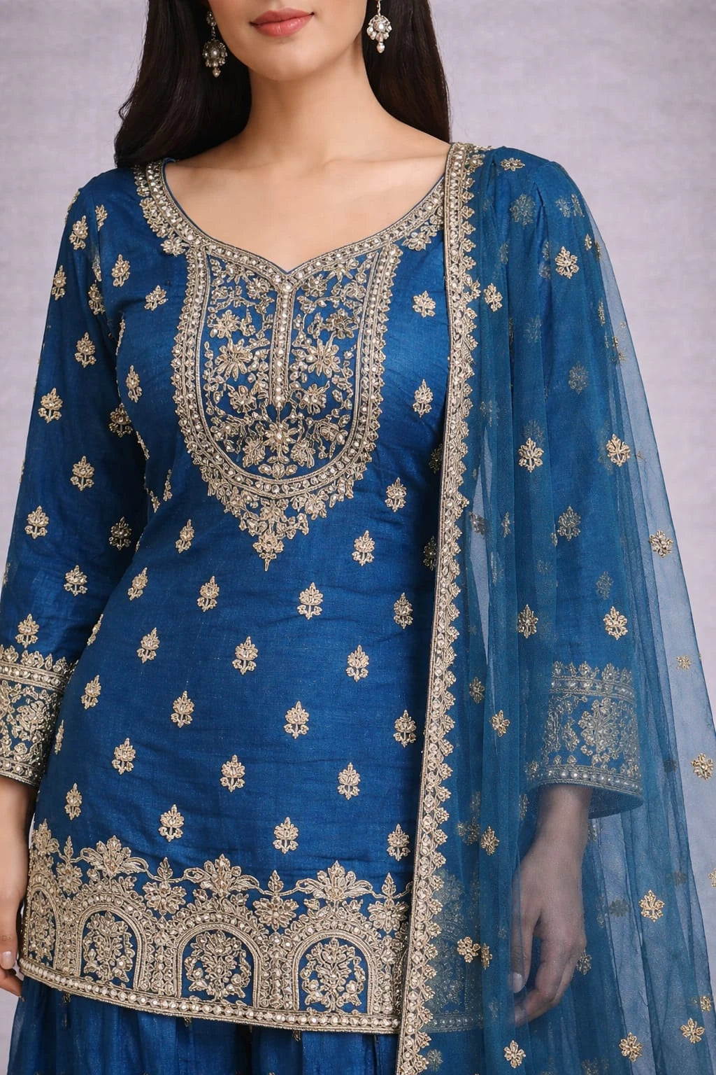 peacock suit