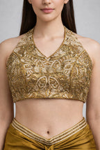 mehendi green lehenga
