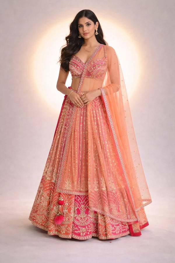 rani lehenga set
