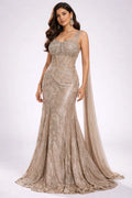peach sparkly lehenga
