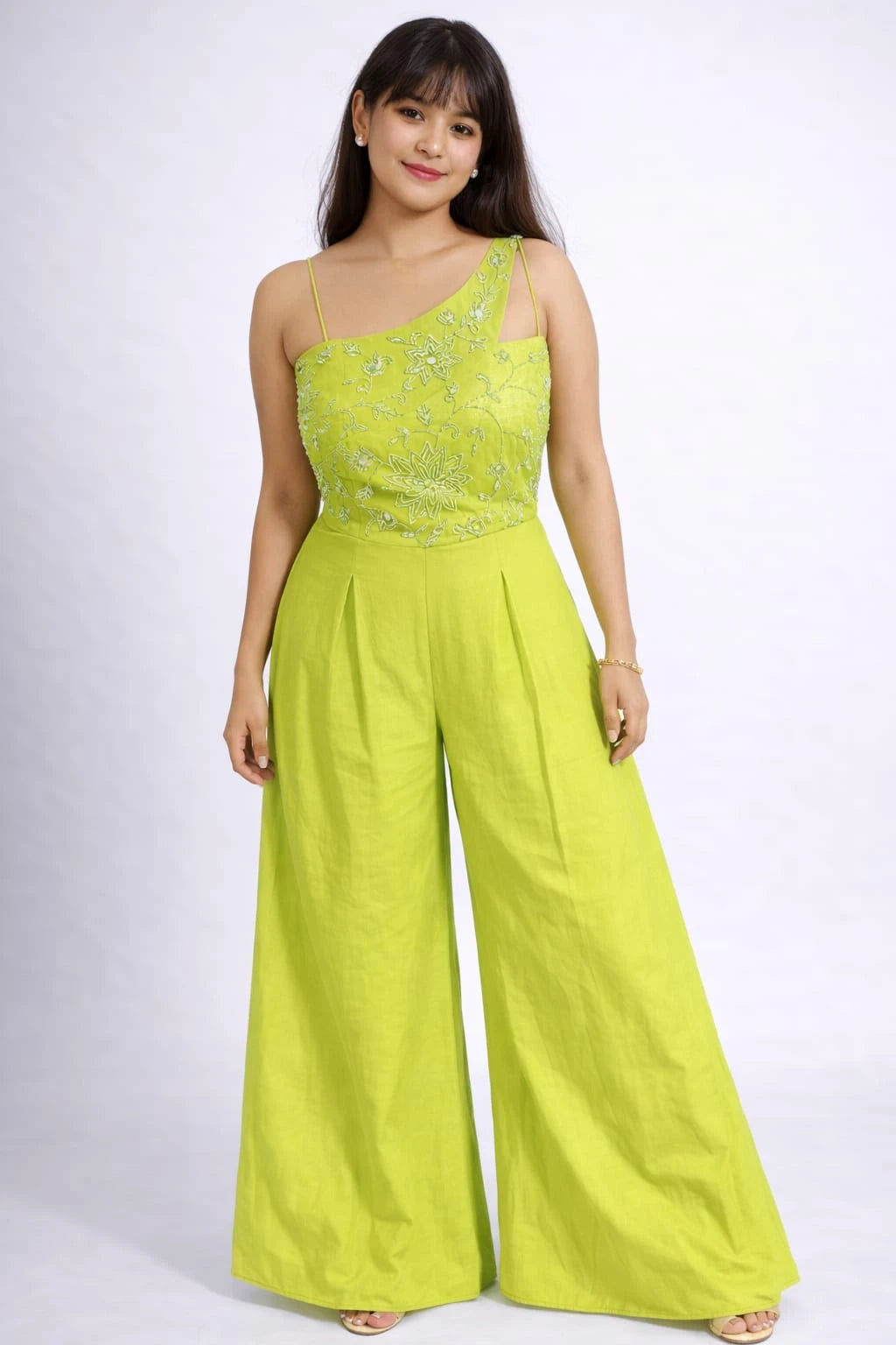 lime jumpsuit