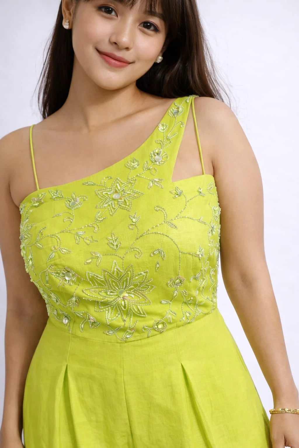 lime jumpsuit