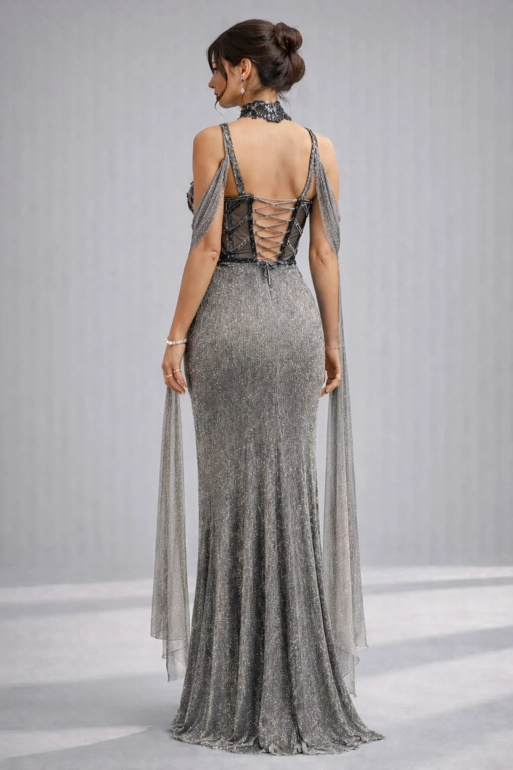 grey dhoti