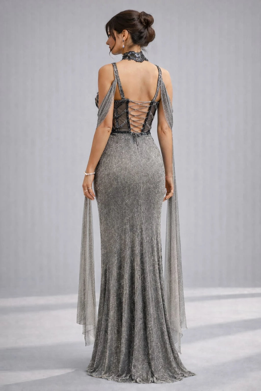 grey dhoti