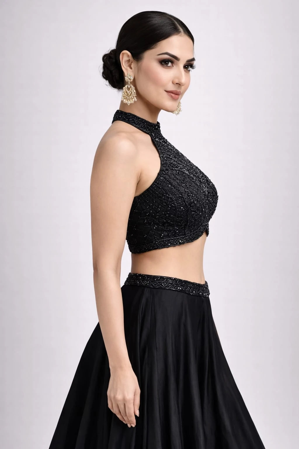black sharara