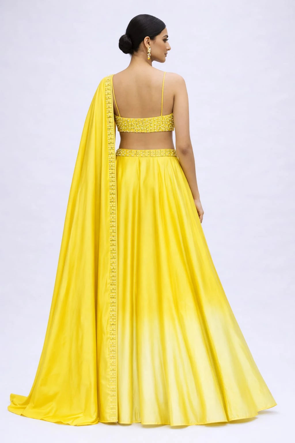 Yellow traditional outfit 