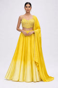 Yellow traditional outfit 
