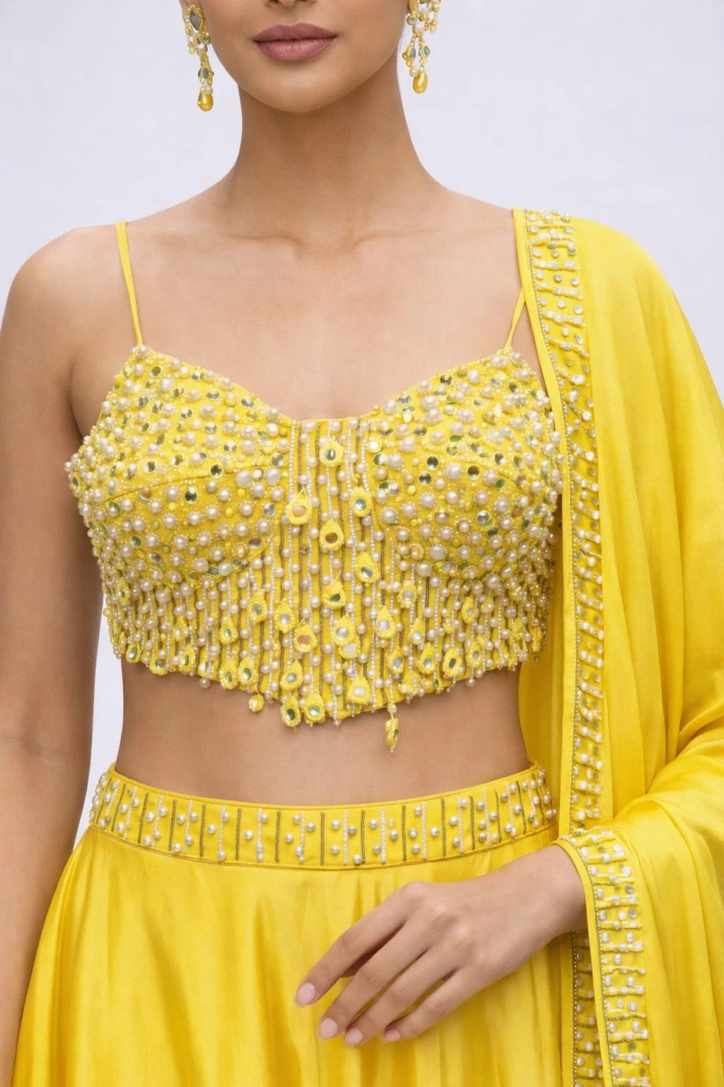 Yellow traditional outfit 