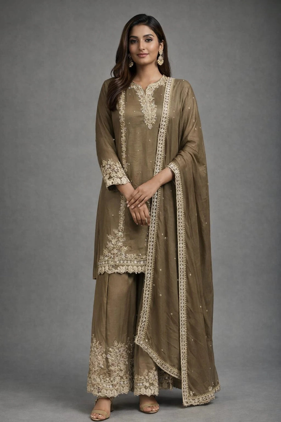 mehendi suit