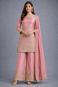  traditional pink suit