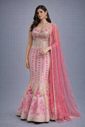 pink lehenga 