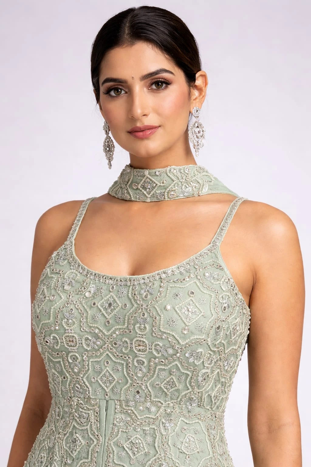 firozi sharara suit
