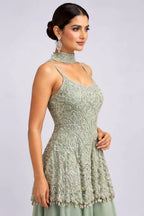 firozi sharara suit