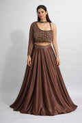  brown traditional outfit