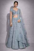  blue traditional outfit