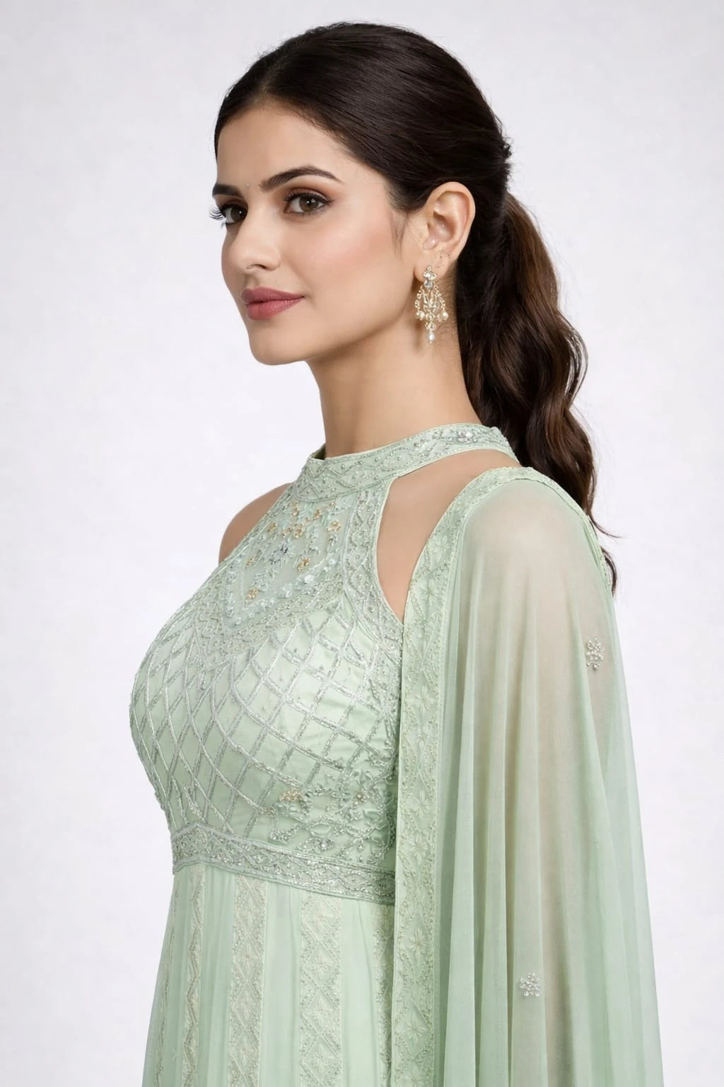 pista anarkali suit
