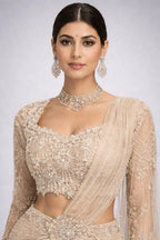 gold drape
