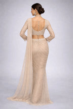 gold drape
