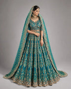 rama embroidered lehenga