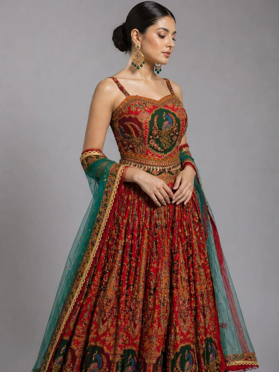 rama traditional lehenga