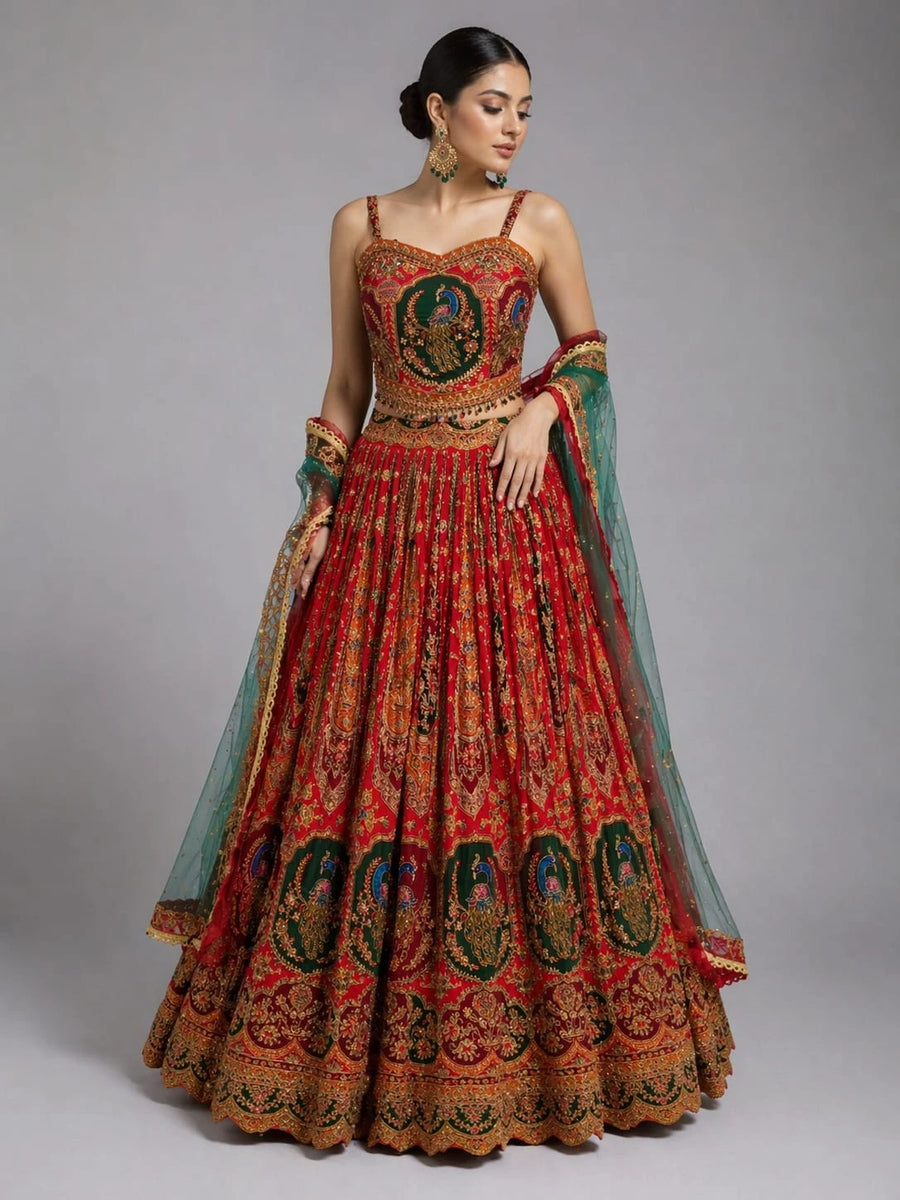 rama traditional lehenga