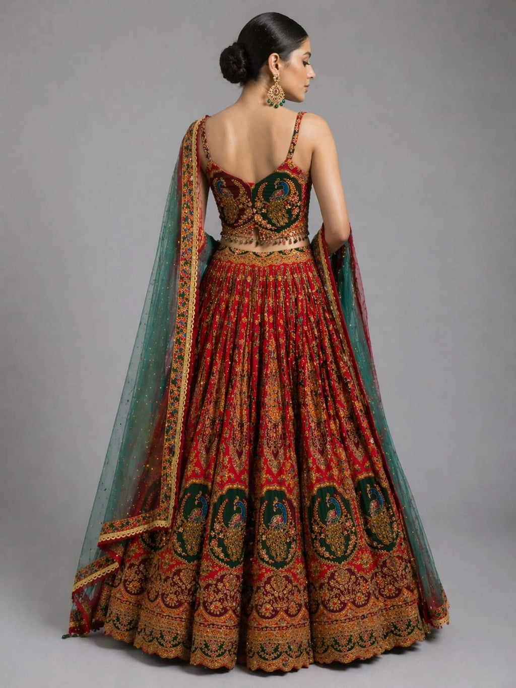 rama traditional lehenga
