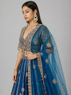 embroidered lehenga set