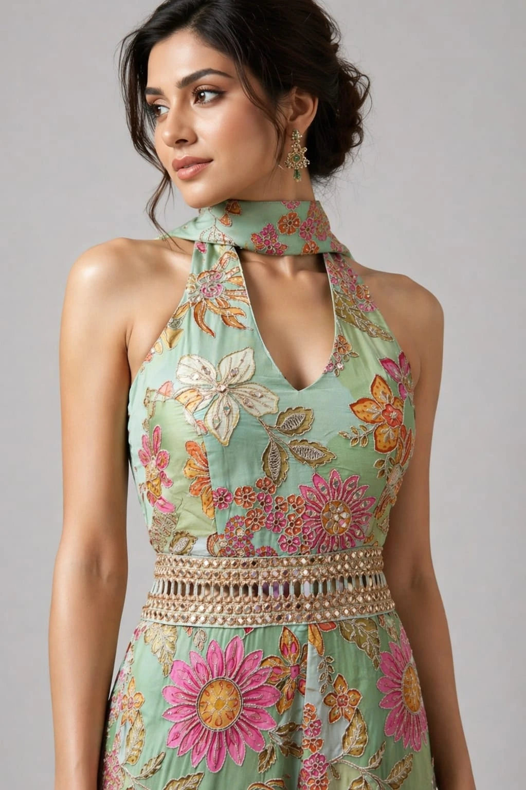 floral pista jumpsuit